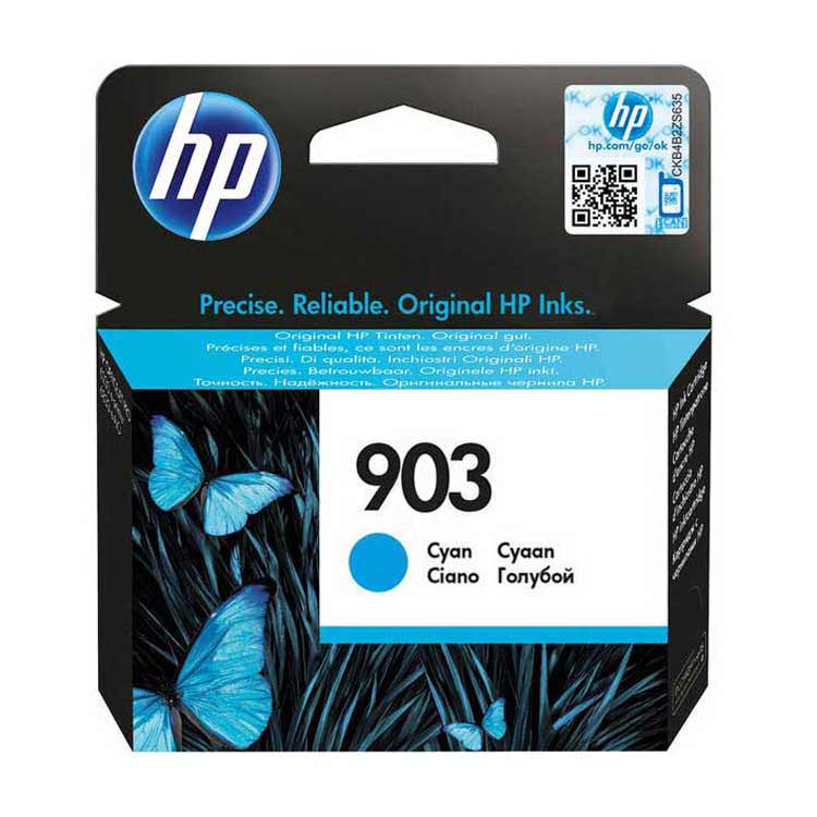 Tinta HP 903 T6L87AE Cian Original