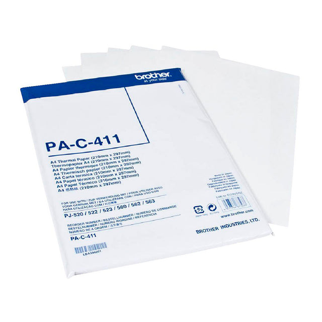 Brother Papel Termico 100 Hojas A4