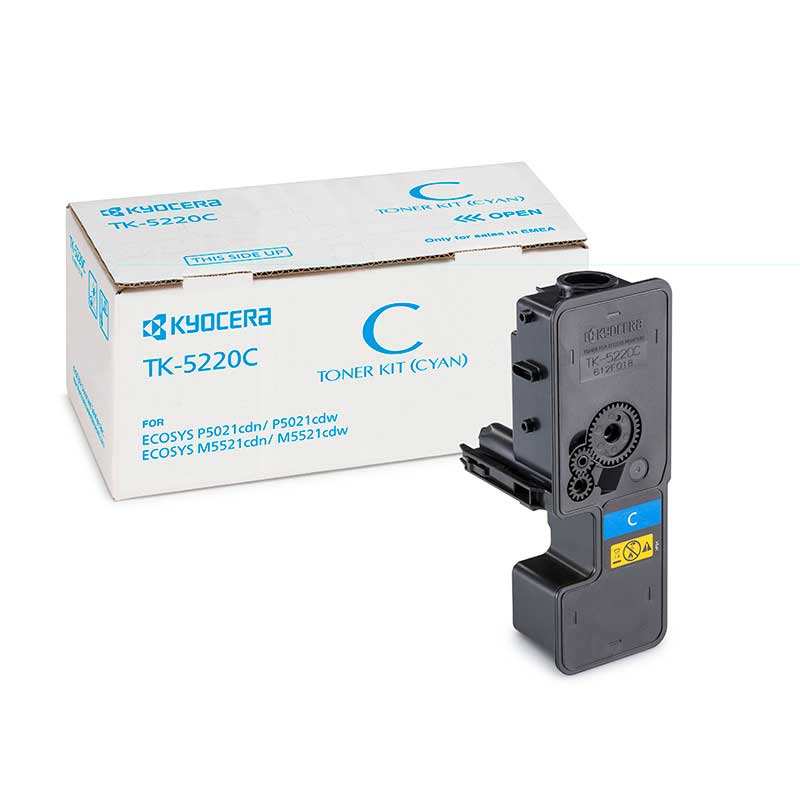 Toner Kyocera TK-5220C Cian