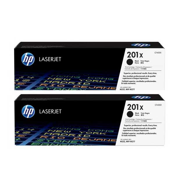 Tóner HP 201X CF400XD Pack 2