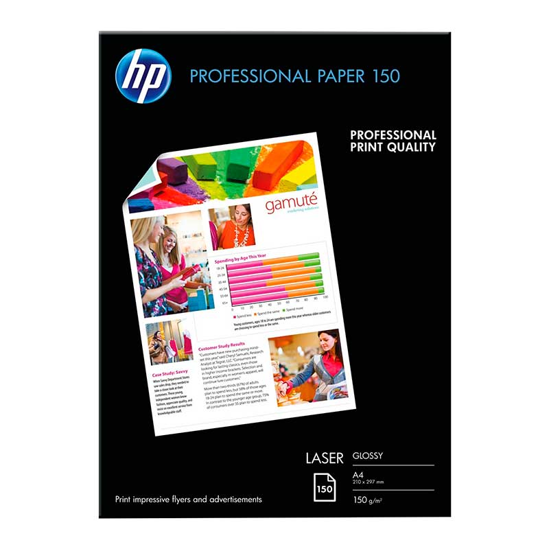Papel HP CG965A 150gr Láser