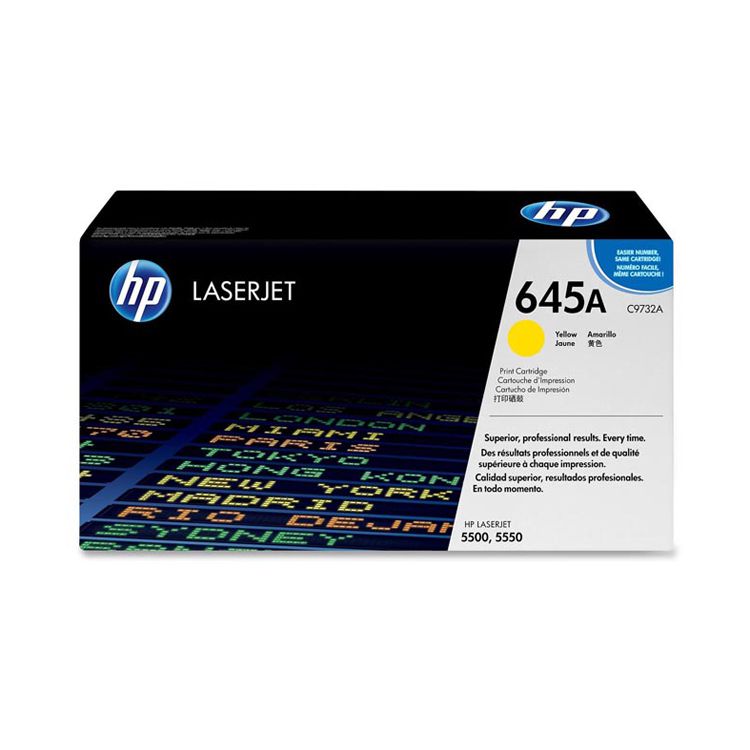 Tóner HP 645A C9732A Amarillo Original
