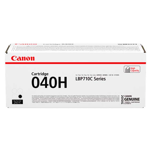 Tóner Canon 040HBK LBP712CX / LBP710CX 0461C001