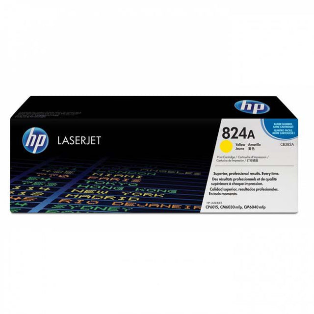 Tóner HP 824A CB382A Amarillo Original
