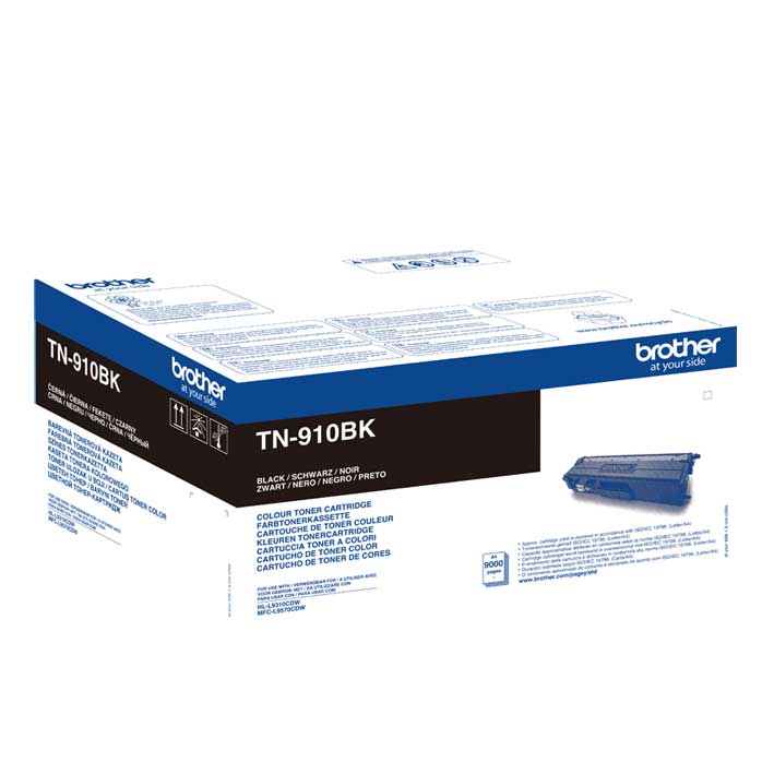 Brother TN910BK Tóner Negro