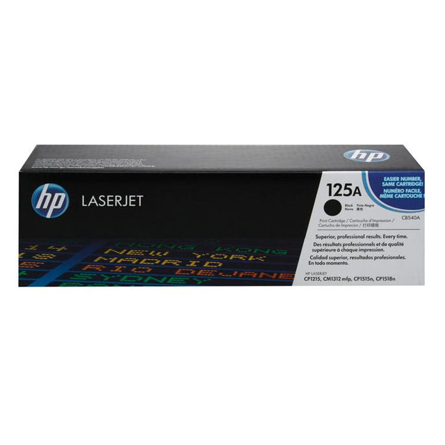 Tóner HP 125A CB540A negro Original