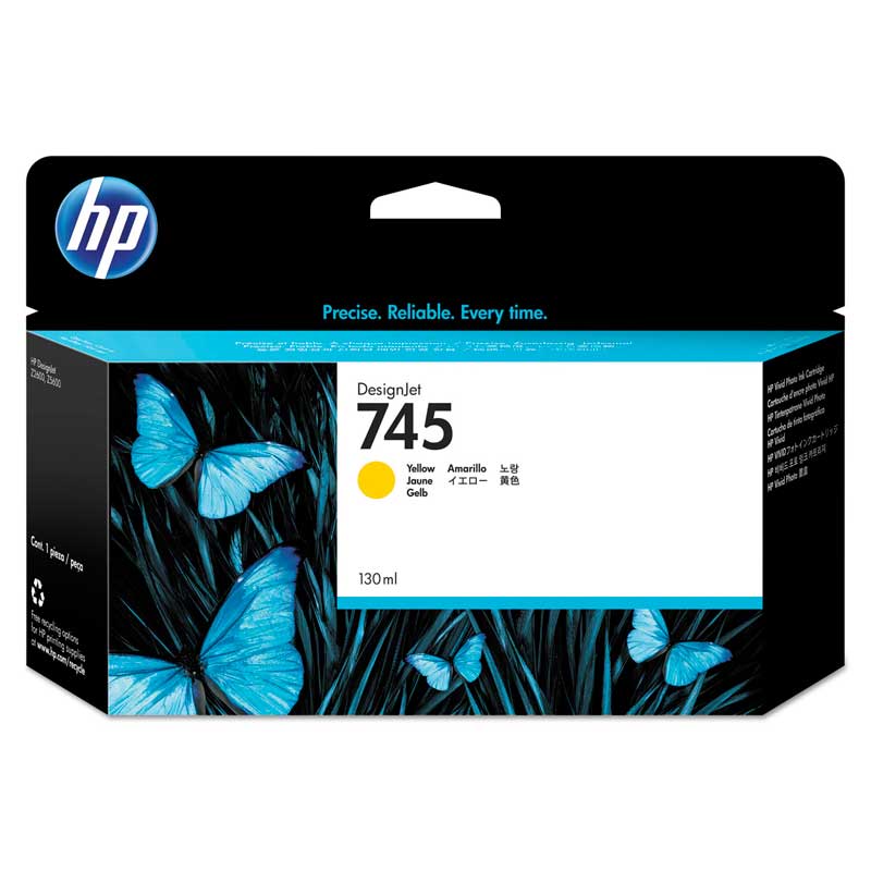 Tinta HP 745 Amarilla 130ML F9J96A