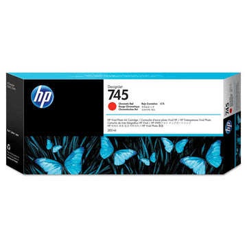 Tinta HP 745 Rojo Cromatico 300ML F9K06A