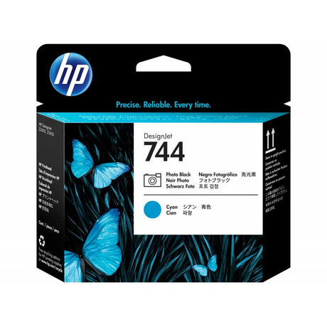 Cabezal HP 744 Negro foto / Cian F9J86A