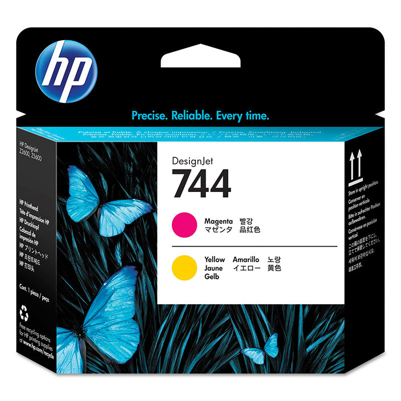 Cabezal HP 744 Magenta / Amarillo F9J87A