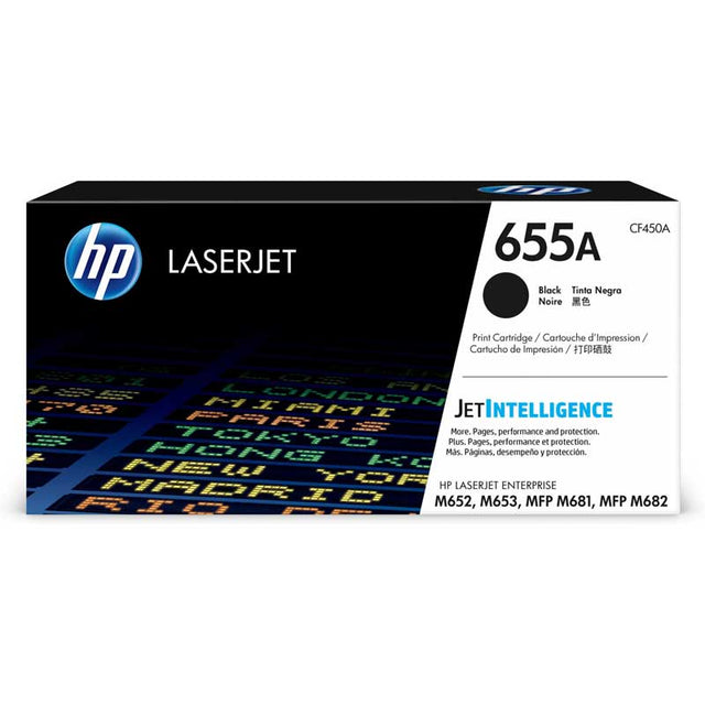 Tóner HP 655A CF450A Negro Original