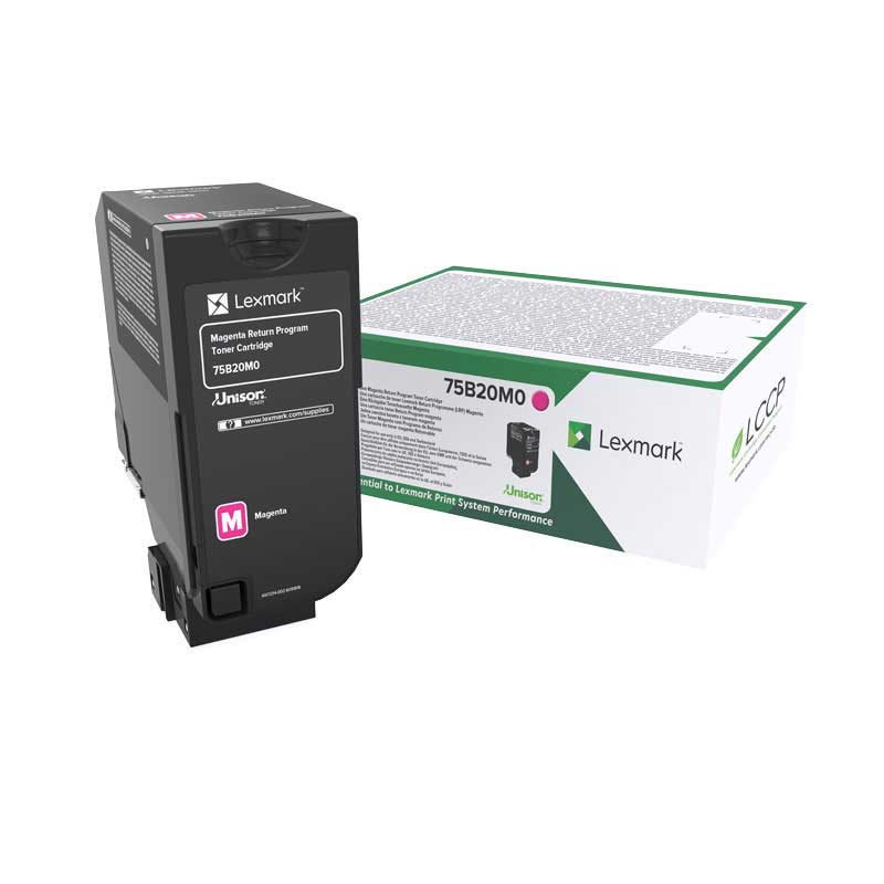 Toner Lexmark 75B20M0 Magenta