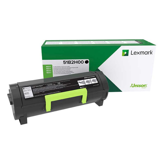 Toner Lexmark 51B2H00 Negro