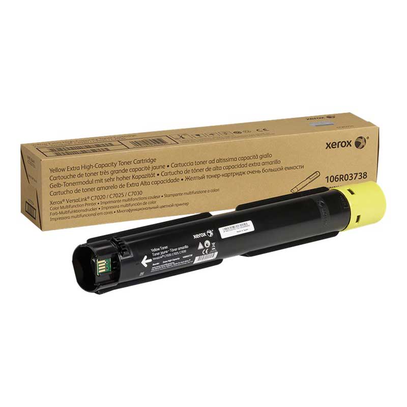 Toner Xerox 106R03738 Versalink C7020 C7025 C7030 Amarillo