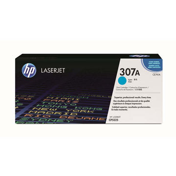 Tóner HP 307A CE741A Cian Original