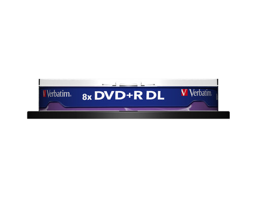 DVD+R Verbatim 43666 8,5GB 8x doble capa, 10 unidades imagen 1