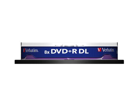 DVD+R Verbatim 43666 8,5GB 8x doble capa, 10 unidades imagen 1