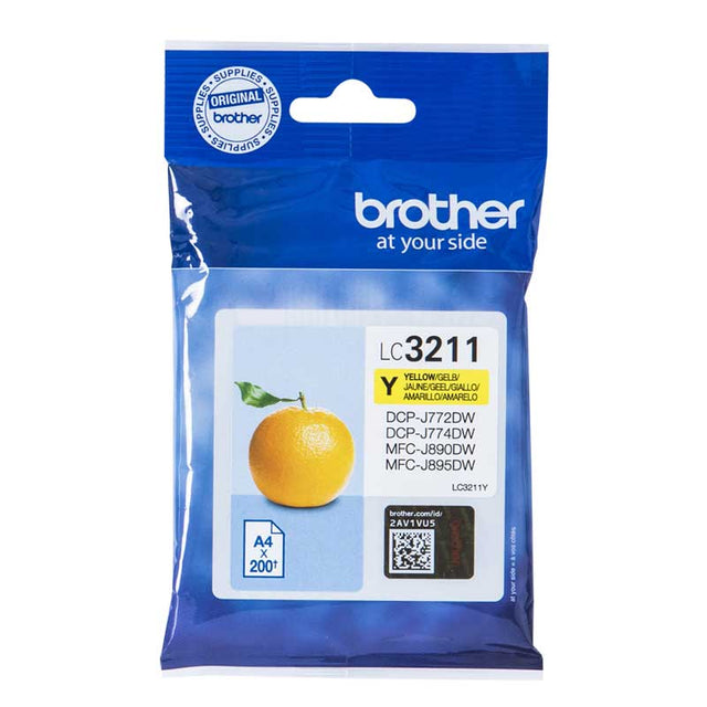 Brother LC3211Y Amarillo