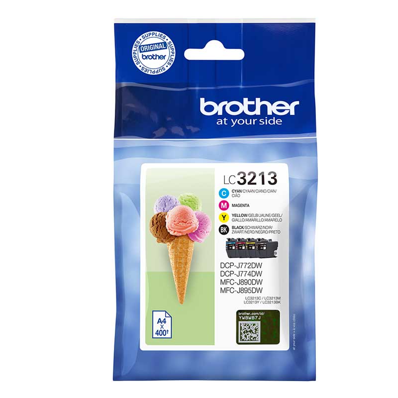 Pack Brother LC3213VAL 4 Colores