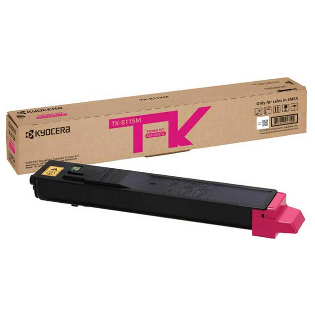 Tóner Kyocera TK-8115M Magenta 1T02P3BNL0
