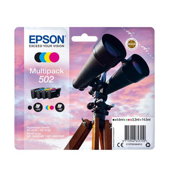 Multipack Tinta Epson 502 Binoculares C13T02V64010