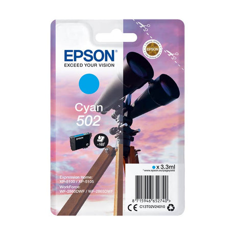 Tinta Epson 502 Binoculares C13T02V24010