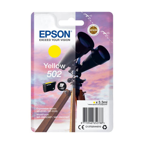 Tinta Epson 502 Binoculares C13T02V44010