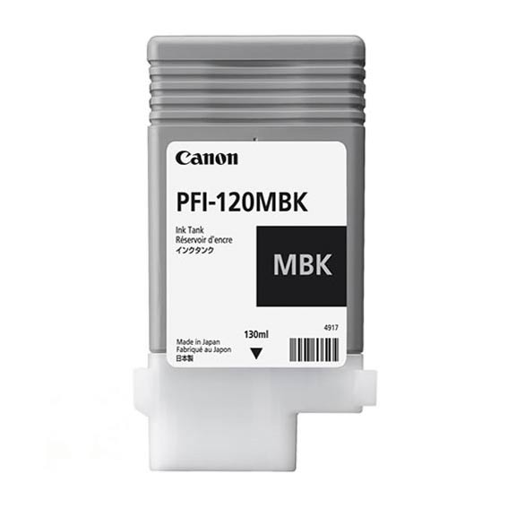 Tinta Canon PFI-120MBK Negro Mate 2884C001AA