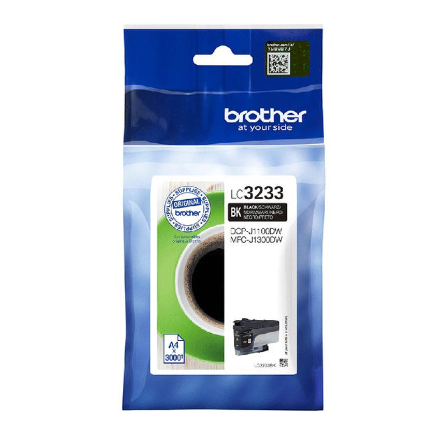 Brother LC3233BK Negro