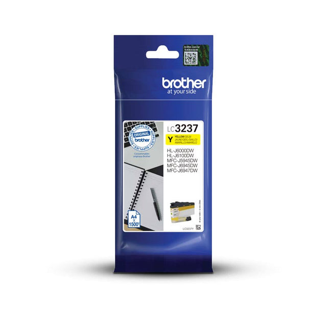 Tinta Brother LC3237Y Amarillo Original