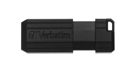 Memoria USB Verbatim PinStripe 32GB USB 2.0 negra imagen 2