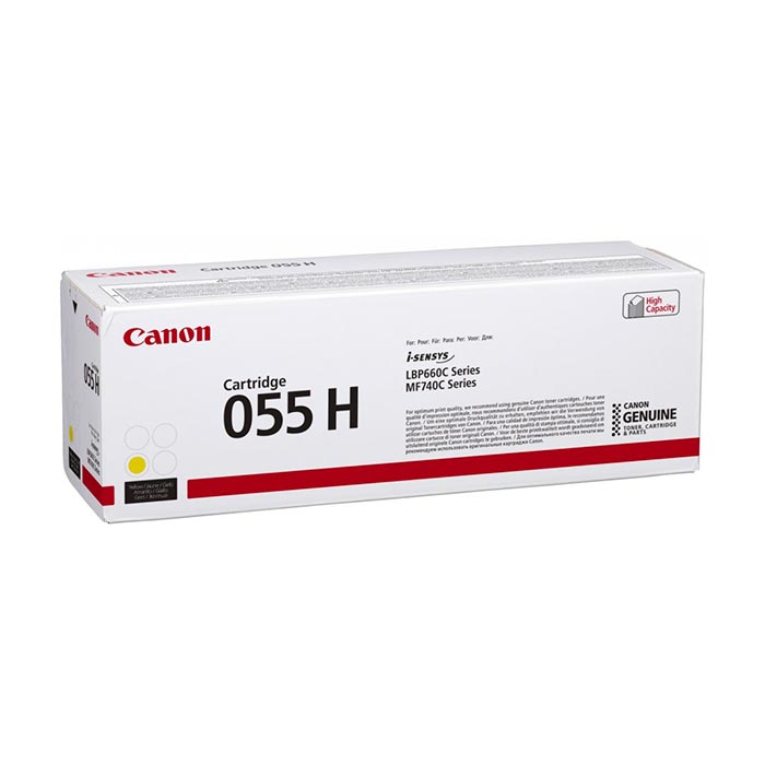 Toner Canon 055H Amarillo