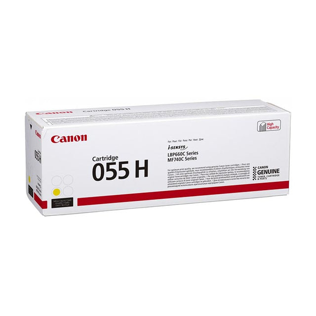 Toner Canon 055H Amarillo