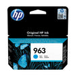Tinta HP 963 3JA23AE Cian
