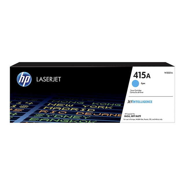 Tóner HP 415A W2031A Cian Original