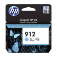 Cartucho de Tinta HP 912 CIAN 3YL77AE