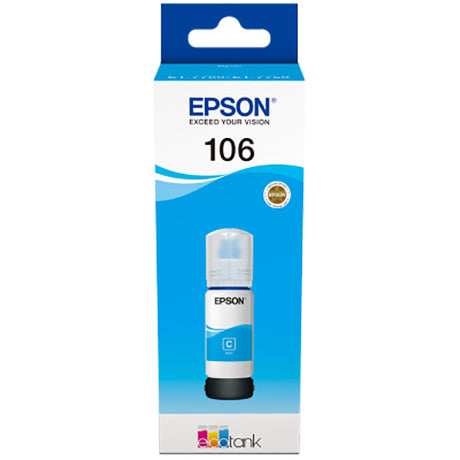 Tinta Epson 106 Cian C13T00R240