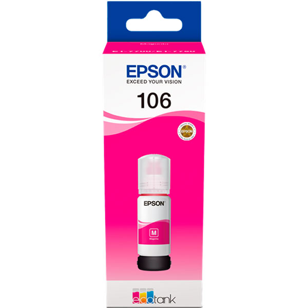 Tinta Epson 106 Magenta C13T00R340