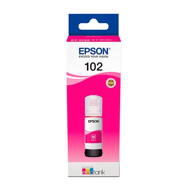 Tinta Epson 102 Ecotank Magenta C13T03R340