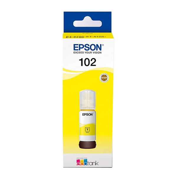 Tinta Epson 102 Ecotank Amarillo C13T03R440