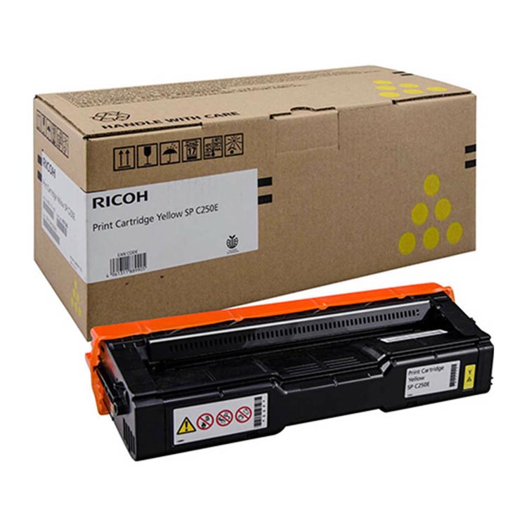 Toner Ricoh 407534 SP C252e Amarillo SP C252DN SP C252SF