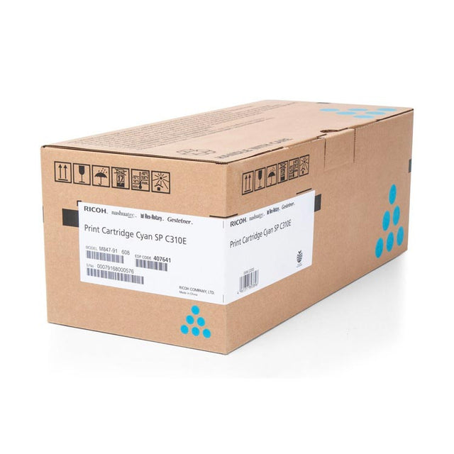 Toner Ricoh 407641 406349 SPC 310SC Cian SP C310 SP C231SF