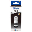 Tinta Epson 104 Ecotank Negro C13T00P140