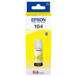 Tinta Epson 104 Ecotank Amarillo C13T00P440