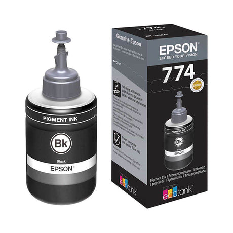 Tinta Epson 774 Ecotank Negro C13T774140