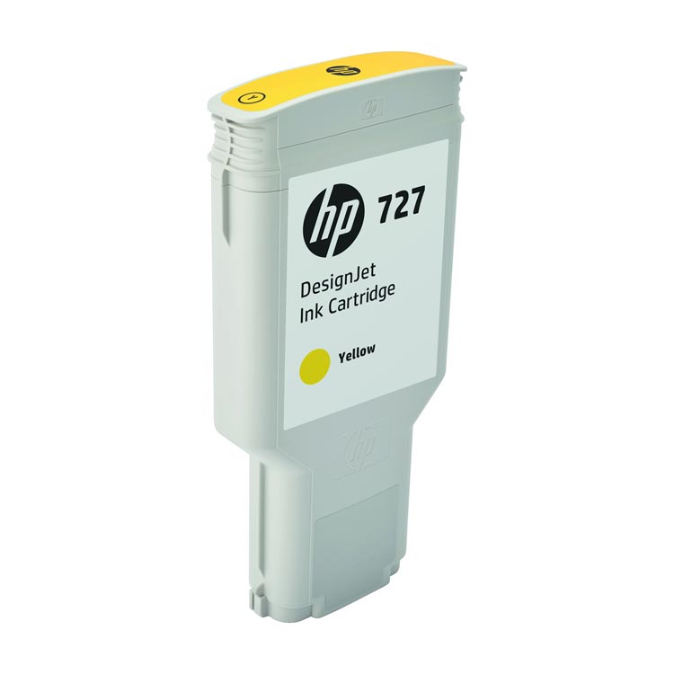 Tinta HP 727 Amarillo F9J78A DesignJet T1500 DesignJet T920