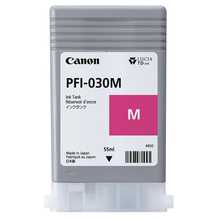 Tinta Canon PFI-030M Magenta 3491C001AA