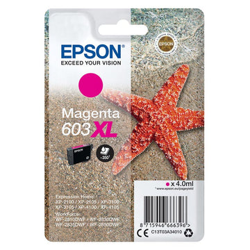 Tinta Epson 603XL Estrella de Mar Magenta Alta Capacidad