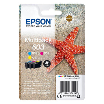 Tinta Epson 603 Estrella de Mar Multipack Color C13T03U54010