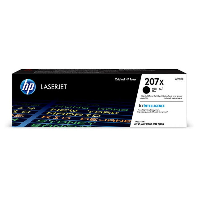 Tóner HP 207X W2210X negro Original